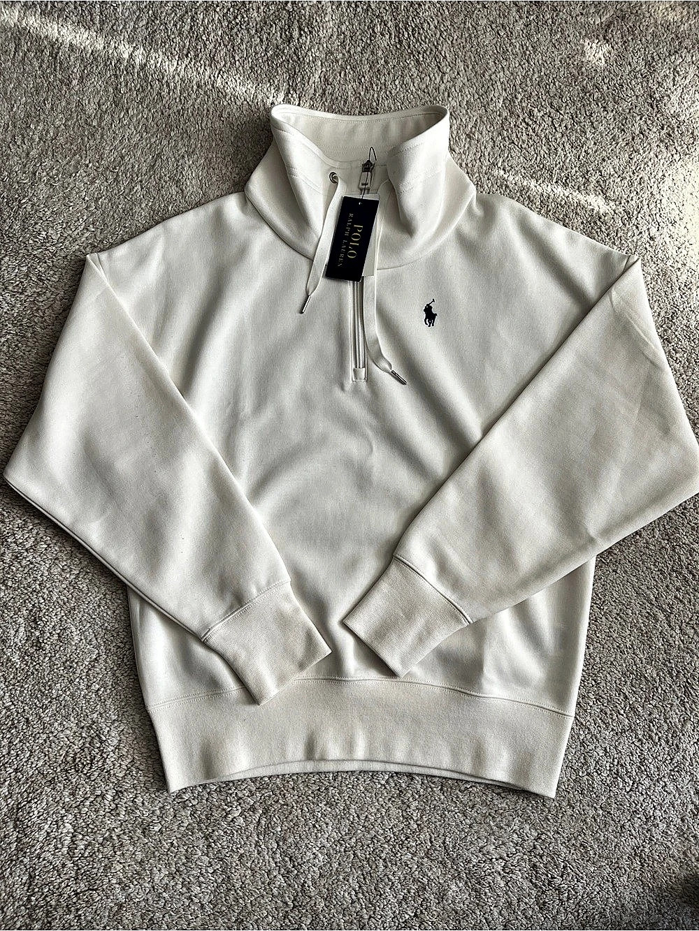 Authentic Polo Ralph Lauren Women’s Funnelneck Half-Zip Sweatshirt Pullover